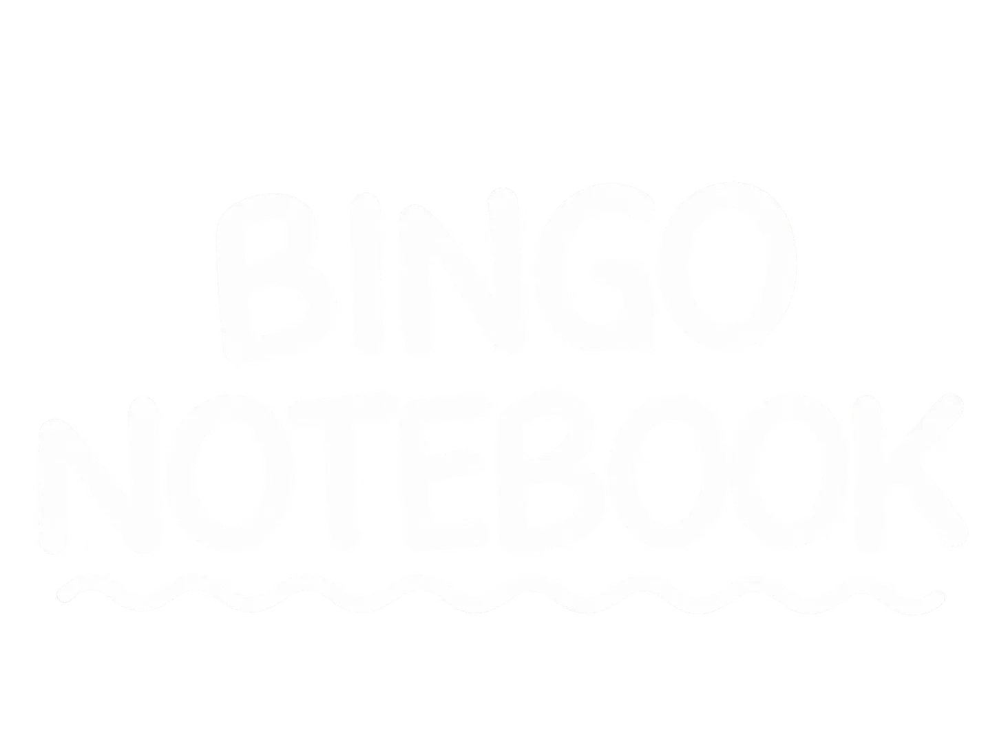 notebook bingo banner